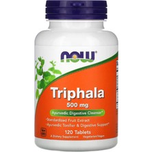 Now Foods Triphala (Özelsporcugıdaların'dan !!) 500 Mg, 120 Tablet.abd MENŞEI39.