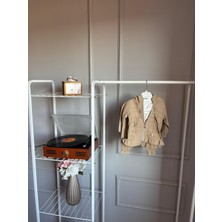 Bonn Kids Kız Bebek Mevsimlik Camel 3'lü Takım