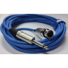 Allians 5 Metre Mikrofon Sinyal Kablosu Xlr ve Çivi Jak ile Güçlü Bağlantı