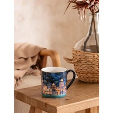 LC Waikiki Karışık Baskılı Porselen Kupa 320 ml  (S6)