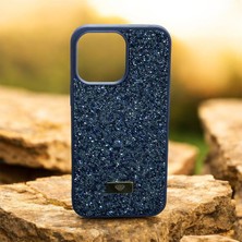 Teleplus iPhone 13 Pro Max Kılıf Diamond Taşlı Model Bling Kapak