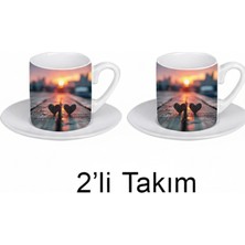  Bade Sevgililer Gününe Özel Ikili Kahve Fincanı