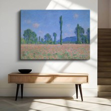 TosbArt Claude Monet Gelincik Tarlası Bahar Çiçekleri Kanvas Tablo Sanat Tablosu Ressam Tablosu