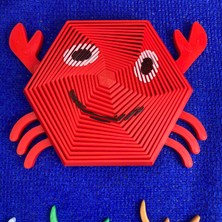 Yalgın 3D Fidget Yengeç Oyuncak