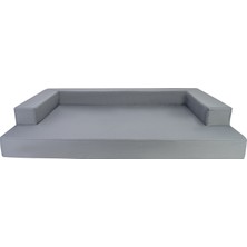 Xmpdby Pet Comfort Gloria Sofa Orthopedik Su Geçirmez Köpek Yatağı, Gri 120X80X10CM