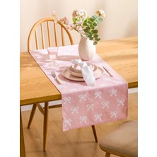 LC Waikiki Pembe Fiyonk Baskılı Runner 45X150 cm  (S6)