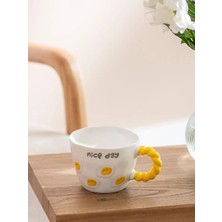 LC Waikiki Karışık Baskılı Seramik Kupa 270 ml  (S6)