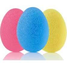 Feyza Design 3’lü Silikon El Egzersiz Topu Seti, Stres ve Kas Güçlendirme Araçları