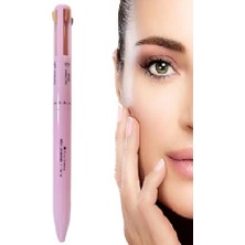 Makeup Pen 4’ü 1 Arada Makyaj Kalemi – Eyeliner + Brow Liner + Lip Liner + Highlighter – Pratik Makyaj Kalemi