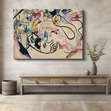 TosbArt Wassily Kandinsky Kompozisyon Vııı Soyut Sanat Kanvas Tablo Sanat Tablosu Ressam Tablosu