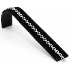 Pangu Klasik Halka Zincir Gümüş Renk Çelik Bileklik