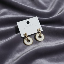 Çelik Kadın 14 K Halka Küpe