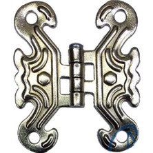 Skygo Dekoratif Sac Kelebek Menteşe - Küçük, Nikel, 100 Adet