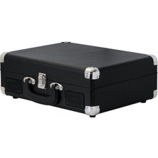 Allians K344 Siyah Pikap, Bluetooth Dahili Hoparlör ile Retro Müzik Keyfi