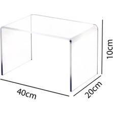 Allians Pratik Ürün Sergileme Standı, 40X20X10 Cm, Şık ve Dayanıklı Tasarım
