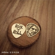 Allians Nirvana Kurt Cobain Temalı Metal Gitar Penası Seti, Müzik Severler Için Harika!