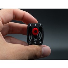 TriVox3D Mini Vites Şeklinde Hareketli Stres Anahtarlık (Renk Seçimi Vardır)