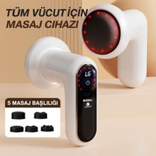 Feyza Design 6 Kademeli 3 Fonksiyonlu Masaj Aleti, Tüm Vücut ve Yağ Yakımına Destek