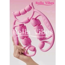 Feyza Design Nesil Kas Gevşetici 18 Tekerlekli Ayarlanabilir Bacak ve Kol Masaj Topu