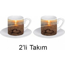  Bade Sevgililer Gününe Özel Ikili Kahve Fincanı