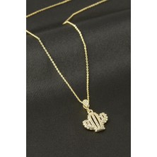 Osense Çam Ağacı Zirkon Taşlı Kolye