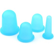 Feyza Design Sağlıklı ve Rahatlatıcı 5'li Silikon Masaj ve Hacamat Seti