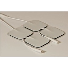 Feyza Design Fizik Tedavi Tens Elektrodu 5x5, 4'lü Paket, Rahat ve Güvenli Kullanım