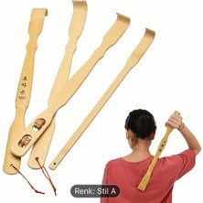 Feyza Design Ahşap Sırt Masaj Aleti 46 Cm, Rahatlatıcı ve Pratik Sırt Kaşıma Çubuğu