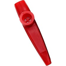 Allians Kırmızı Plastik Kazoo, Eğlenceli Müzik Aleti, Çocuklar ve Yetişkinler Için