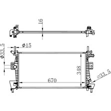 Oris Xmpdby Motor Su Radyatoru Focus Iii C Max 11 1.6ti Vct 1.6 Zetec Efi Al Pl Brz