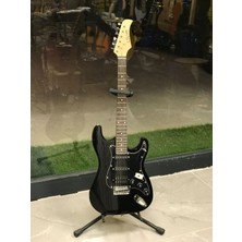 Allians Yüksek Kaliteli Siyah Elektro Gitar, Profesyonel Müzik Aksesuarı