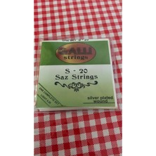 Allians Bağlama Için Kaliteli S-20 Saz Teli, Üstün Ses ve Dayanıklılık Sağlar