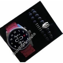 Spectrum Erkek Kol Saati Isimli Erkek Saat Bileklik Kombini Yıl Dönümü Doğum Günü Hediyesi Kişiye Özel Sevgiliye Hediye