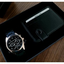 Spectrum Erkek Kol Saati ve Kartlık Hediye Seti Sevgiliye Hediye Doğum Günü Yıl Dönümü Babalar Günü Sevgililer Günü Hediyesi Erkeğe Kişiye Özel Hediye