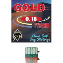 Allians Kısa Sap Piramit Bağlama Teli 0,18 - 10 Adet Tezene