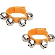 Allians Ritim Aleti Seti Bilek Zili Orff Turuncu Eğlence ve Yaratıcılık Için