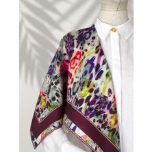 Nova %100 Ipek Twill Eşarp 90X90 cm