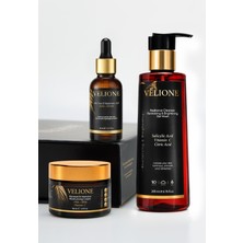 Velione Leke Karşıtı & Ton Eşitleyici Cilt Bakım Seti – Özel Kutulu (3’lü Set)