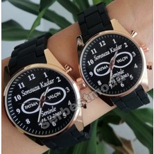 Spectrum Sevgili Saatleri Kişiye Özel Isimli Saatler Erkek Bayan Kol Saati Hediye Seti Doğum Günü Hediyesi Sevgiliye Hediye