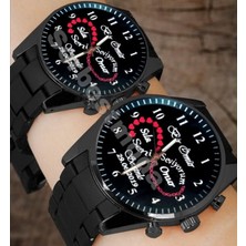 Spectrum Sevgili Saatleri Erkek Bayan Saat Sevgiliye Doğum Günü Hediyesi Çift Saat Kombini Isim Baskılı Kişiye Özel Saat Erkek Kadın Kol Saati