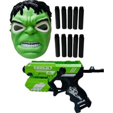 Trust Store Avengers Hulk Maske ve Sünger Dart Atan Nerf Tabanca 2\'li Macera Seti