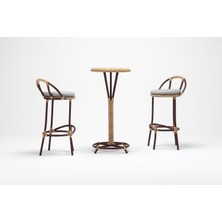 Luce Garden Selender El Örgüsü Rattan Bahçe & Balkon Masa Takımı