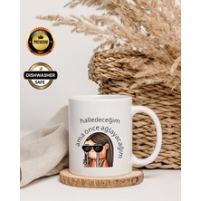 Sözlü Yazılı Kupa Premium Porselen Kupa Bardak