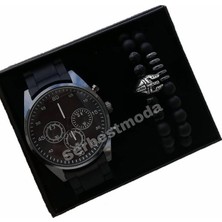 Spectrum Erkek Saat Kombini Erkek Bileklik ve Kol Saati Doğum Günü Evlilik Yıl Dönümü Hediyesi Erkek Kol Saati Erkeğe Hediye