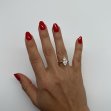 Mare Accessories Marquise Kesim Taşlı Ayarlanabilir Yüzük