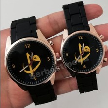 Spectrum Sevgili Saatleri Çift Saat Kombini Erkek Bayan Kol Saatleri Elif Vav Baskılı Saat Sevgililer Günü Hediyeleri