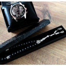 Spectrum Erkek Kol Saati Sevgiliye Hediye Kişiye Özel Hediye Fotoğraf Baskılı ve Harfli Tesbih Kombin Babalar Günü Hediyesi