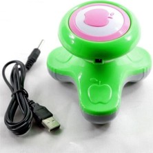 Feyza Design Mini Masaj Aleti USB ve Pilli, Bel, Boyun ve Sırt Rahatlatıcı