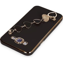 OZGN Newface Samsung Galaxy J7 Kılıf Esila Silikon - Siyah