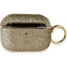 OZGN Newface Airpods Pro 2 (2.nesil) Spell Simli Kılıf - Gold